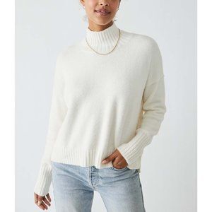 FREE PEOPLE Vancouver Turtleneck / Ivory